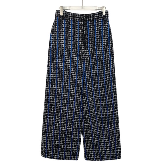 CHANEL Pants - Stylish Black and Blue Women's Pants